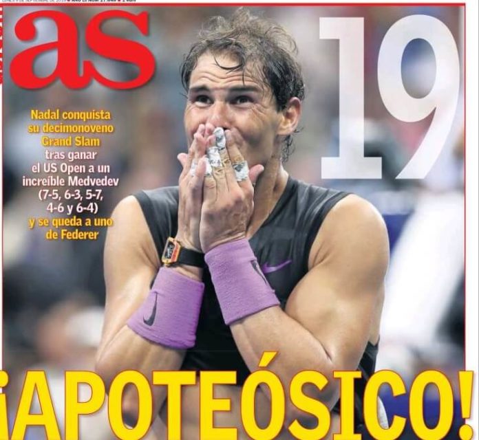 Portadas Deportivas 9/09/2019