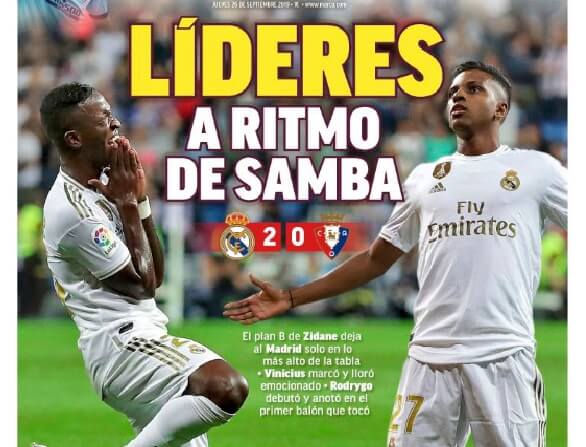 Portadas Deportivas 26/09/2019 Portadas Deportivas 26/09/2019