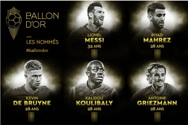 Los 30 Candidatos al Balón de Oro 2019 Los 30 Candidatos al Balón de Oro 2019