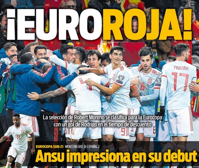 Portadas Deportivas 16/10/2019 Portadas Deportivas 16/10/2019