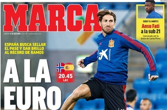 Las Portadas Deportivas 12/10/2019 Las Portadas Deportivas 12/10/2019