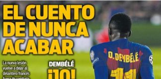 Portadas Diarios Deportivos 30/11/2019 | Marca, As, Sport, Mundo Deportivo Portadas Diarios Deportivos 30/11/2019