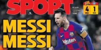 Las Portadas Deportivas 10/11/2019 | Marca, As, Sport, Mundo Deportivo Portadas Deportivas 10/11/2019