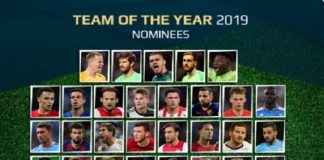 Once Ideal UEFA 2019 | Team of the Year Nominados Team of the Year Nominados