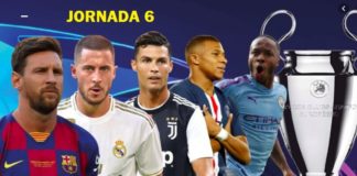 Partidos Jornada 6 Champions League 2019-2020 | Horarios Partidos Jornada 6 Champions League 2019