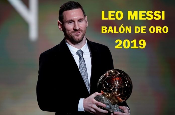 Lionel Messi Balón de Oro 2019