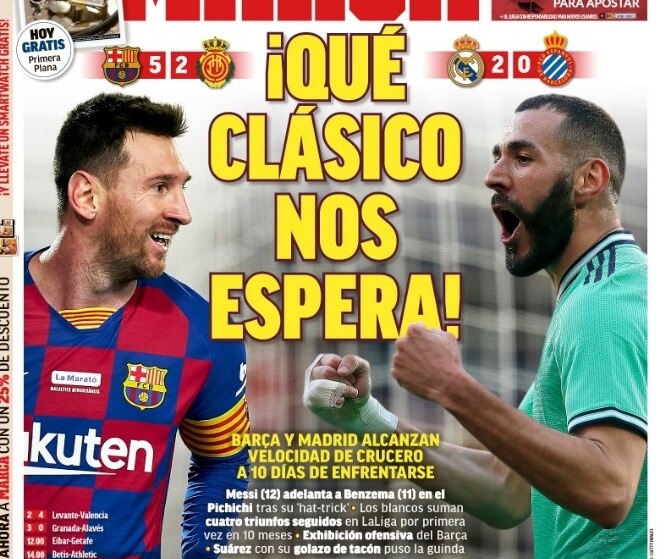 Portadas Diarios Deportivos 8/12/2019 Portadas Diarios Deportivos 8/12/2019