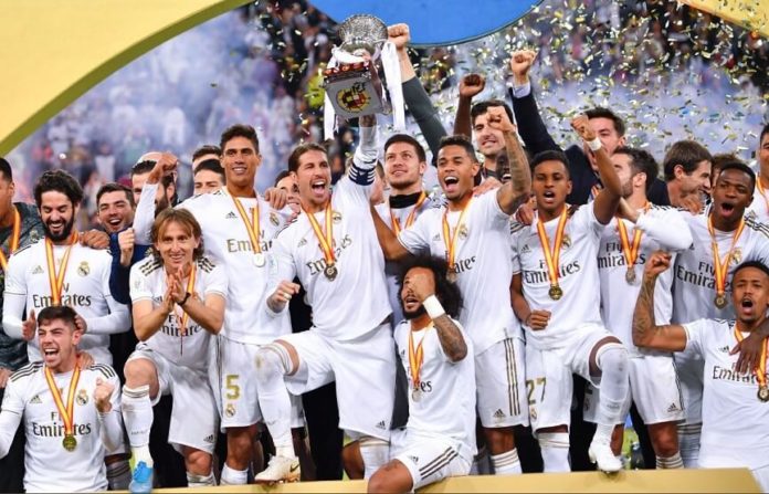 Real Madrid Campeón Supercopa de España 2020