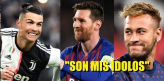 Neymar: Messi y Cristiano son Mis Ídolos Messi y Cristiano son Mis Ídolos