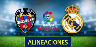 Alineación Levante-Real Madrid Jornada 25 | La Liga 2020 Alineación Levante-Real Madrid Jornada 25 | La Liga 2020