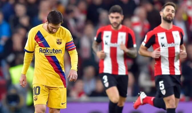 messi eliminado copa rey