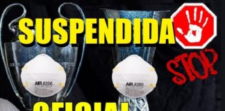 La Champions y Europa League Suspendidas La Champions y Europa League Suspendidas