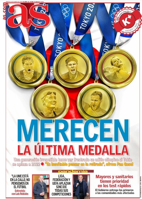 Portadas diarios deportivos