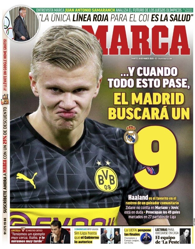 Portadas diarios deportivos