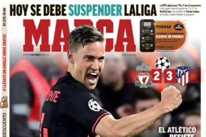 Portadas Diarios Deportivos Jueves 12
