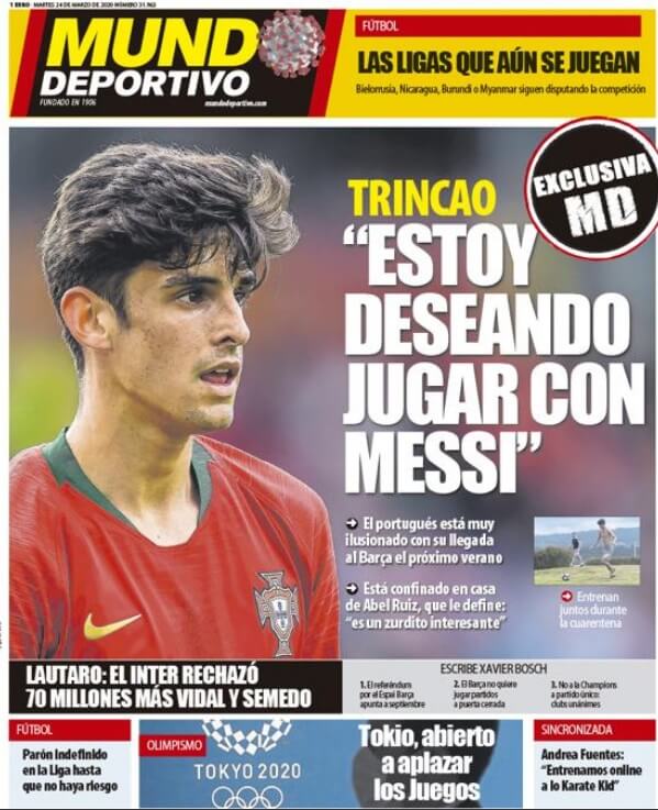 Portadas diarios deportivos