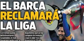 Portadas Diarios Deportivos Domingo 15/03/2020 | Marca, As, Sport, Mundo Deportivo Portadas Diarios Deportivos Domingo 15