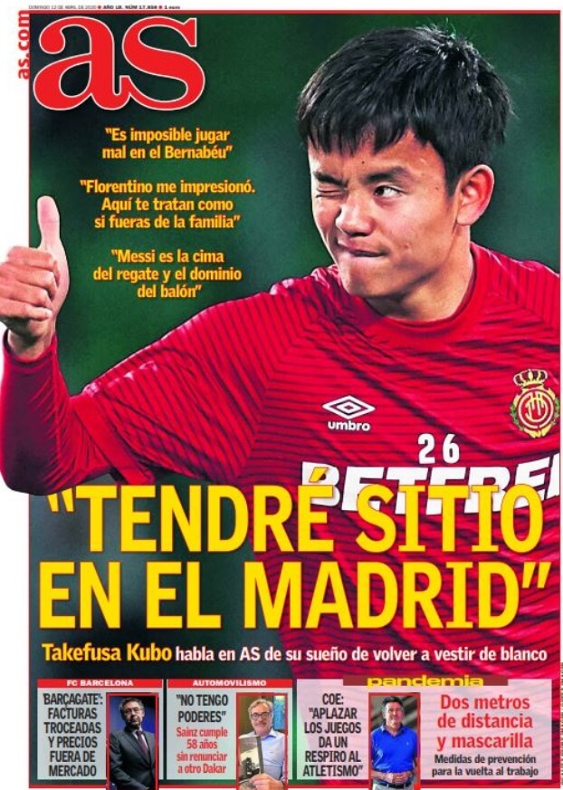 Portadas Diarios Deportivos Domingo 12/04/2020