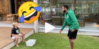 Troleo Épico de Neymar a Su Hijo Troleo Épico de Neymar a Su Hijo