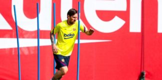 Messi y el Barça hacen su primer entrenamiento Post Cuarentena Messi y el Barça hacen su primer entrenamiento