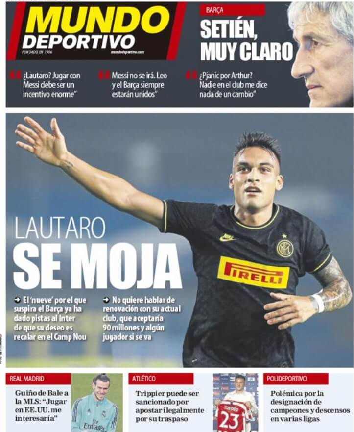 Portadas Diarios Deportivos Sábado 2/05/2020