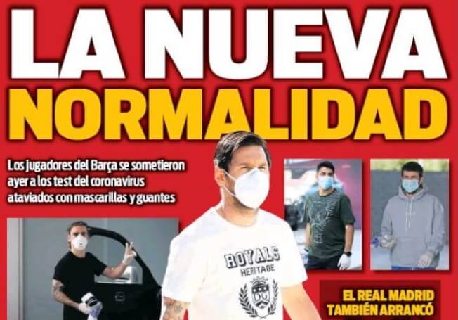 Portadas Diarios Deportivos Jueves 7/05/2020 Portadas Diarios Deportivos Jueves 7/05/2020