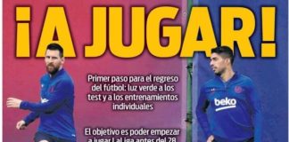Portadas Diarios Deportivos Viernes 1/05/2020 | Marca, As, Sport, Mundo Deportivo Portadas Diarios Deportivos Viernes 1/05/2020