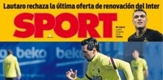 Portadas Diarios Deportivos Lunes 25/05/2020 | Marca, As, Sport, Mundo Deportivo Portadas Diarios Deportivos Lunes 25/05/2020