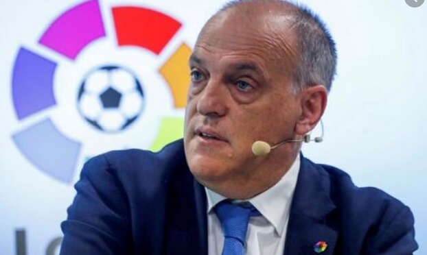 presidente la liga española tebas