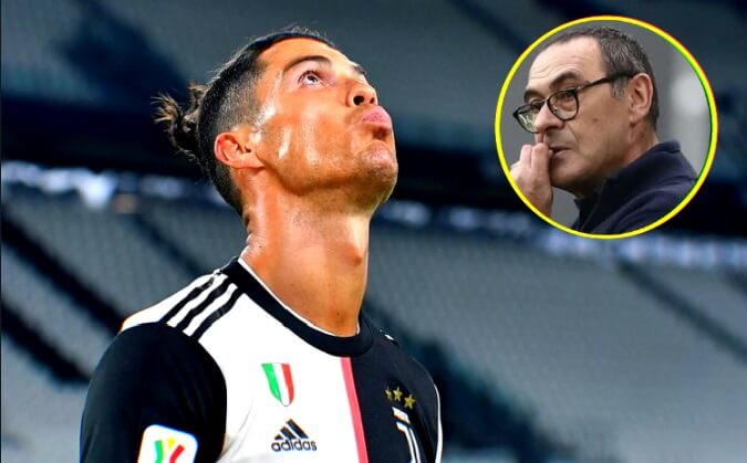 Sarri: 'Cristiano Ronaldo no está es su Mejor Momento' Sarri: 'Cristiano Ronaldo no está es su Mejor Momento'