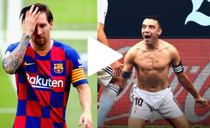 Así fue el Golazo de Iago Aspas que podría costarle la Liga al Barça Así fue el Golazo de Iago Aspas que podría costarle la Liga al Barça