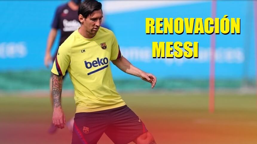 El Barça ya piensa en la Renovación de Messi