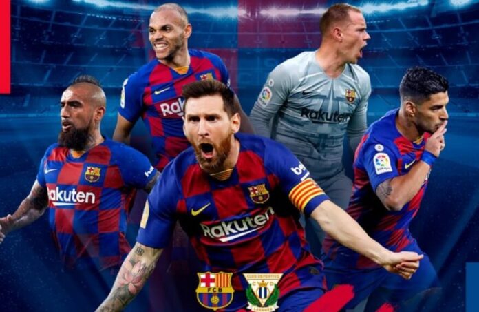 Alineación Barcelona-Leganés Jornada 29 | La Liga 2020