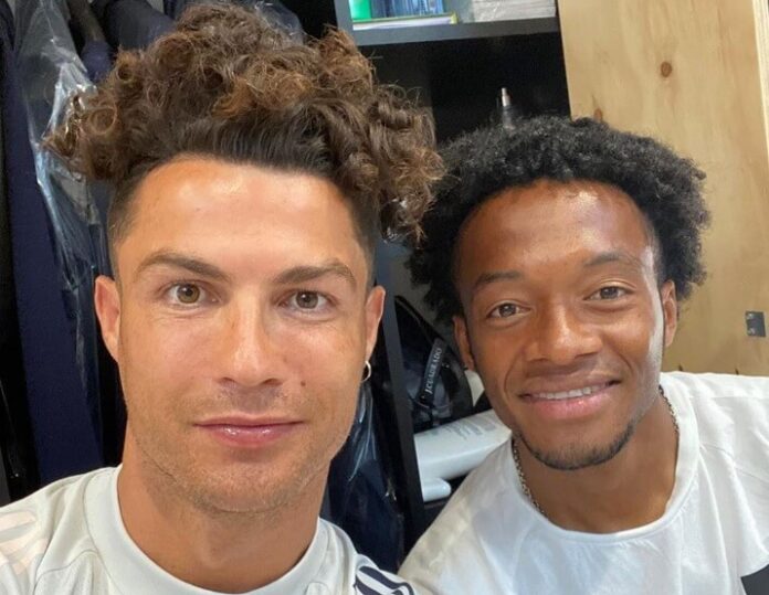Cristiano Ronaldo estrena el look del 'panita' Cuadrado Cristiano Ronaldo estrena el look del 'panita' Cuadrado