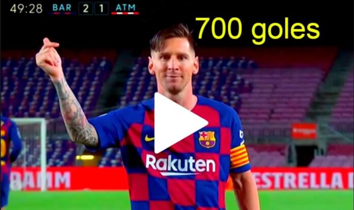¡Gol 700 de Messi con un penalti a lo Panenka!