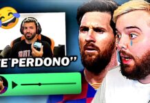 Messi contesta a Ibai Llanos en el directo del Kun Messi contesta a Ibai Llanos en el directo del Kun