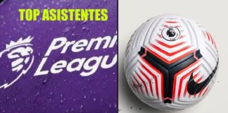 Máximos Asistentes Premier League 2023