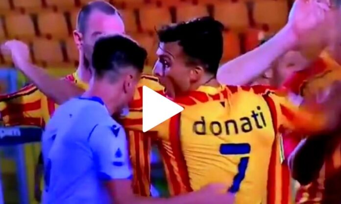 Patric muerde a Donati, la Lazio pierde y adiós título Patric muerde a Donati, la Lazio pierde y adiós título