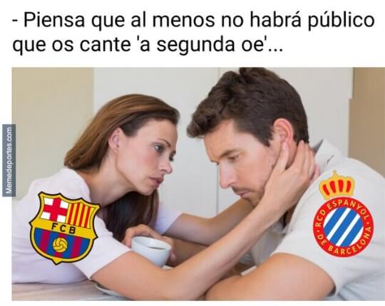 Memes Barcelona-Espanyol 2020