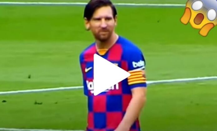 Messi enfadado ¿Se Va del Barça?