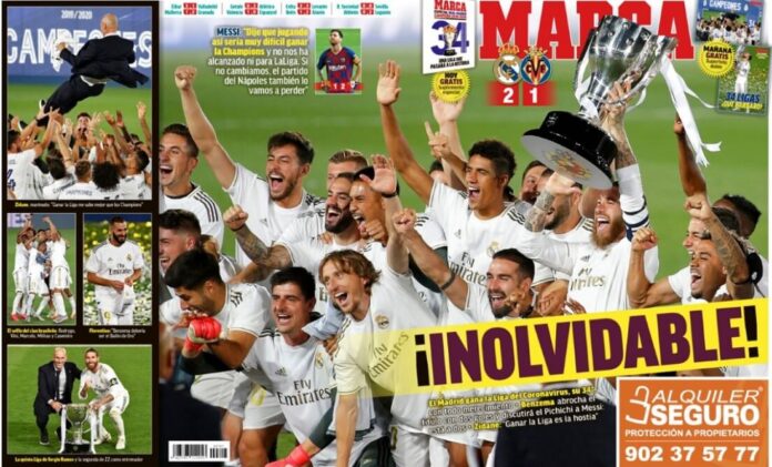 Portadas Diarios Deportivos Viernes 17/07/2020 Portadas Diarios Deportivos Viernes 17/07/2020