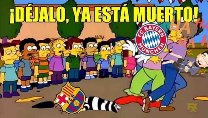 Memes Barcelona-Bayern Munich Cuartos Champions 2020