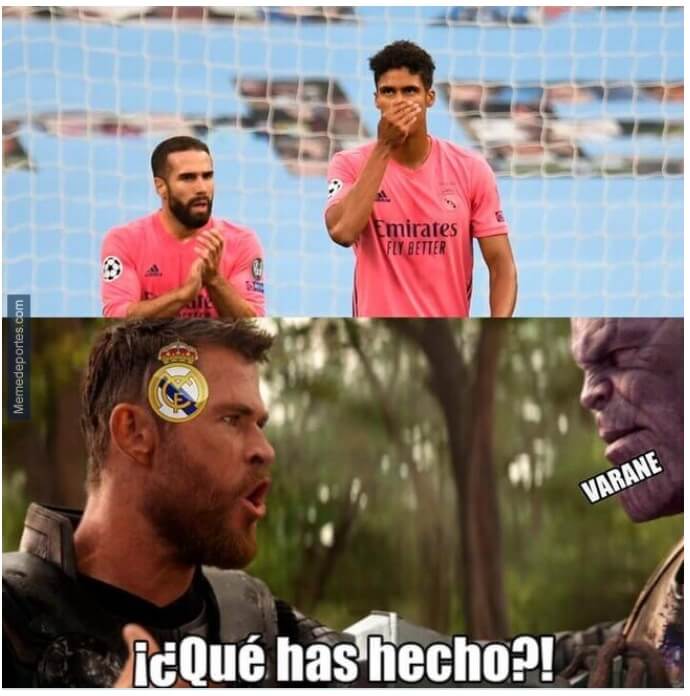 Memes Manchester City-Real Madrid Octavos Champions 2020 Memes Manchester City-Real Madrid Octavos Champions 2020