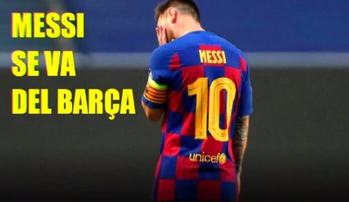 ¡Messi quiere irse del Barça! El fin de una era Gloriosa