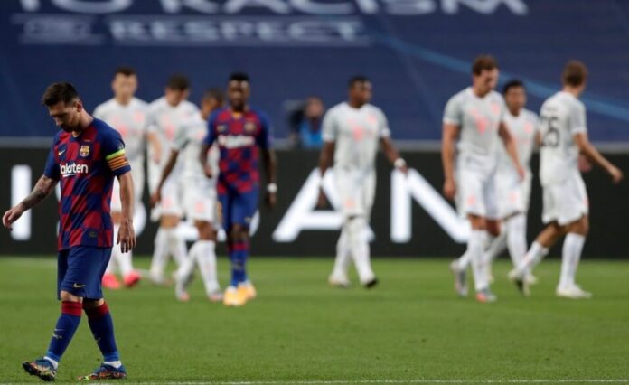 La máquina del Bayern liquida 4-1 al Barça en el primer tiempo La máquina del Bayern liquida 4-1 al Barça en el primer tiempo