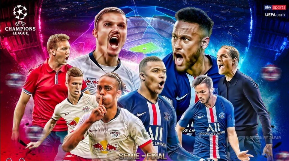 Leipzig - Paris Saint Germain semifinales champions