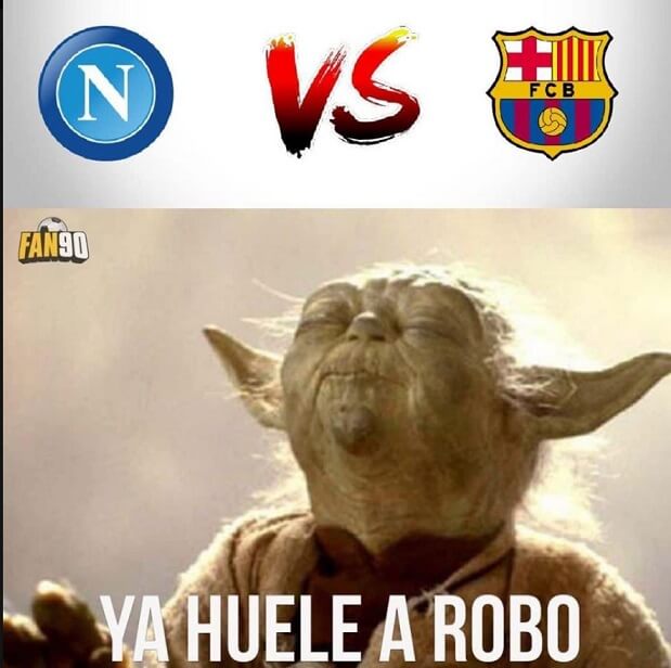 Memes Barcelona-Napoli Octavos Champions 2020 Memes Barcelona-Napoli Octavos Champions 2020