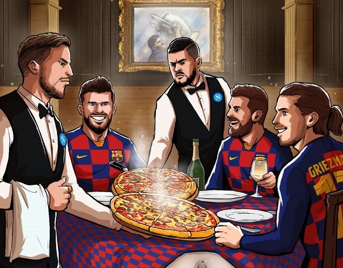 Memes Barcelona-Napoli Octavos Champions 2020 Memes Barcelona-Napoli Octavos Champions 2020
