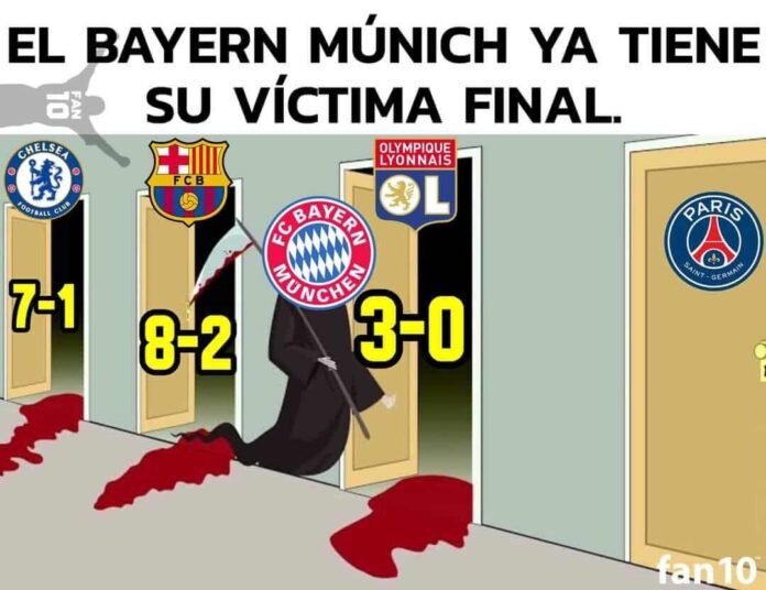 Memes PSG-Bayern Munich Final Champions 2020 Memes PSG-Bayern Munich Final Champions 2020