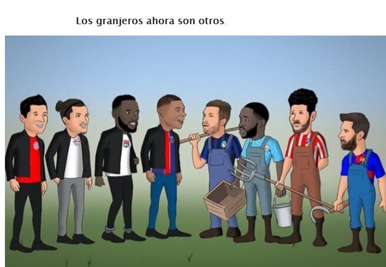 Memes Leipzig-PSG Semifinales Champions 2020 Memes Leipzig-PSG Semifinales Champions 2020